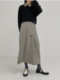Pie Bustier Wrap Loose Fit Shirt