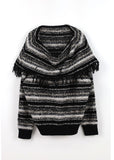 Oreo fringe off knit