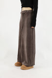 Rua Velvet Long Skirt