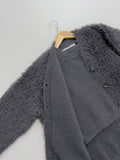 [set] Moran brush knit cardigan
