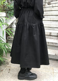 POCKET LINE COTTON SKIRT