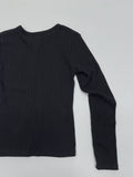 Punching Round Cardigan T-shirt