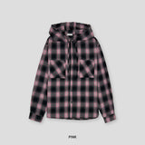 Tartan Check Hood Shirt
