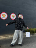 Hip-hop Balloon Brushed Jogger Pants