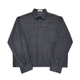 Brill Stripe Crop Shirt