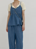Summer frill bustier sleeveless