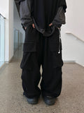 Fur Wrap Happo Cargo Sweatpants