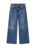 Old School Washed Wide Denim