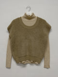 Cashmere V-neck Knit Vest