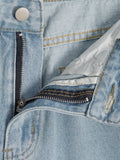 Foil Carpenter Bermuda Denim Pants
