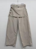 706 Wrap Skirt Balloon Fit Pants