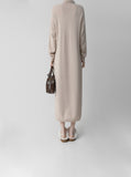 [Premium] Whole Garment Raccoon Wool One Piece