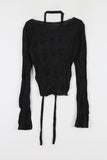 Cream Linkle Scarf T-shirt