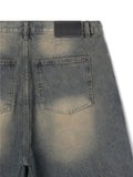 Rocker Vintage Washing Bermuda Denim