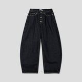 Whisper Two-Tuck Curved Denim Pants