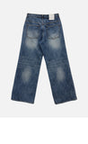 Ness Washed Flare Denim Pants