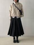 [wool100%/handmade] Bijo Collar Wool Short Blouson