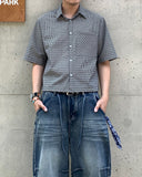 Snap Dart Wide Banding Denim