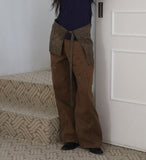 Pyurik rivet wide pants