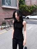 BACK OPEN STRAP SLEEVELESS