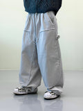 Cut-off Dekki Carpenter Cotton Pants