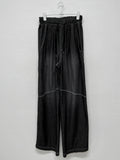 [unisex] Dart Washing Banding Long Denim Pants