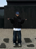 Dope Coated Wide Denim Pants