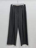 [Setup Available] Blan Two-Tuck Wide Slacks