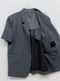 Log 3 Button Overfit Half Jacket