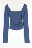 Berry Two Way Open Tee