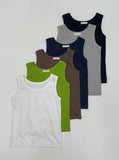 Ava Ribbed Sleeveless Top