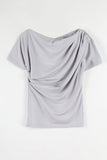 Drape Shirring Tee