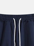 Nylon Piping Snap Pants