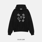 Boucle embroidered hoodie