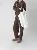 Fleece Half Zip Up Setup Pants