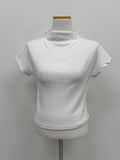 Beats Mockneck Cap Sleeve T-Shirt