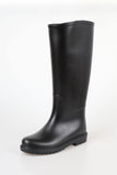 simple long rain boots