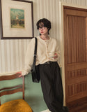 Rogers round emboss cardigan