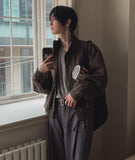 Lauto Washed Bomber Jacket