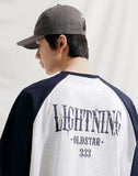 Lightning Raglan Short Sleeve T-shirt