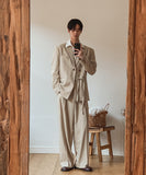 Louis Pintuck Wide Slacks