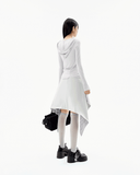 Multipanel Pleats Skirt