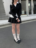 [Spring] Ulin Button Unbalance Round Cardigan
