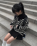 Etsu suede ribbon mini skirt