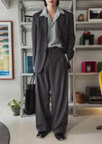 Saint overfit two button blazer