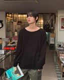 Loove Boucle U-neck Knit