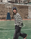 Lost Stripe see-through tee
