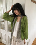Kirina Loose Fit Balloon Sleeve Summer Blouse