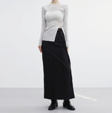 Ashi Long D Belt Skirt