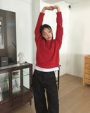 Chant Twist Embroidered Carpenter Raw Denim Pants